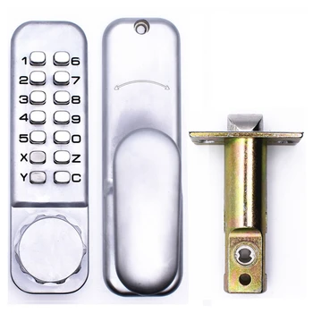 

Keyless Door Lock Digital Mechanical Combination Code Entry Door Locks Zinc Alloy Waterproof Handle Non-Power Hardware