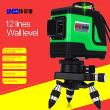 New LND 12 line green laser wall meter 8 line gauge line infrared laser line instrument цена New LND 12 line green laser wall meter 8 line gauge line infrared laser line instrument цены онлайн