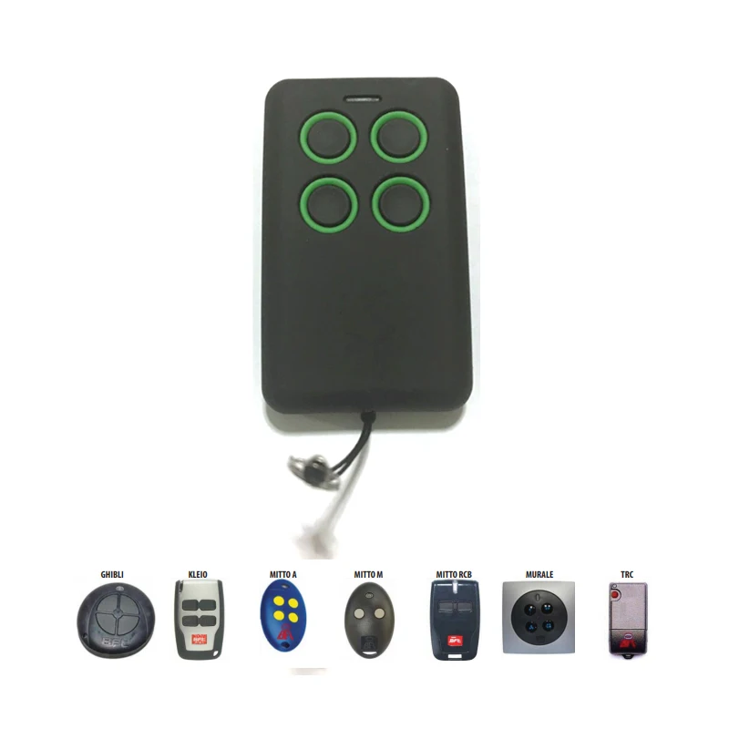 

10pieces free shipping cost universal remote control duplicator multi frequency rolling code and fixed code face to face BFT