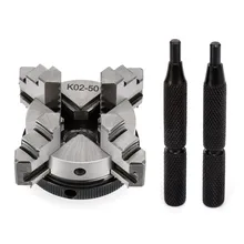 50 мм " токарный патрон 4 Челюсти руководство мини Самоцентрирующийся патрон Сану K02-50 для деревообрабатывающие из металла обработки
