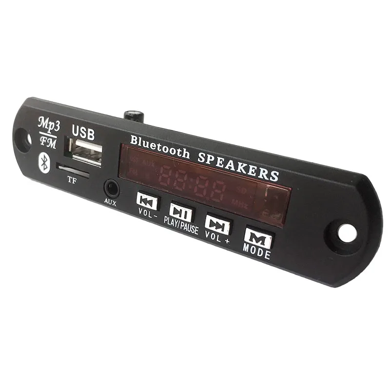 DIY Bluetooth MP3 модуль декодирования Беспроводной Автомобильный USB плеер слот карты