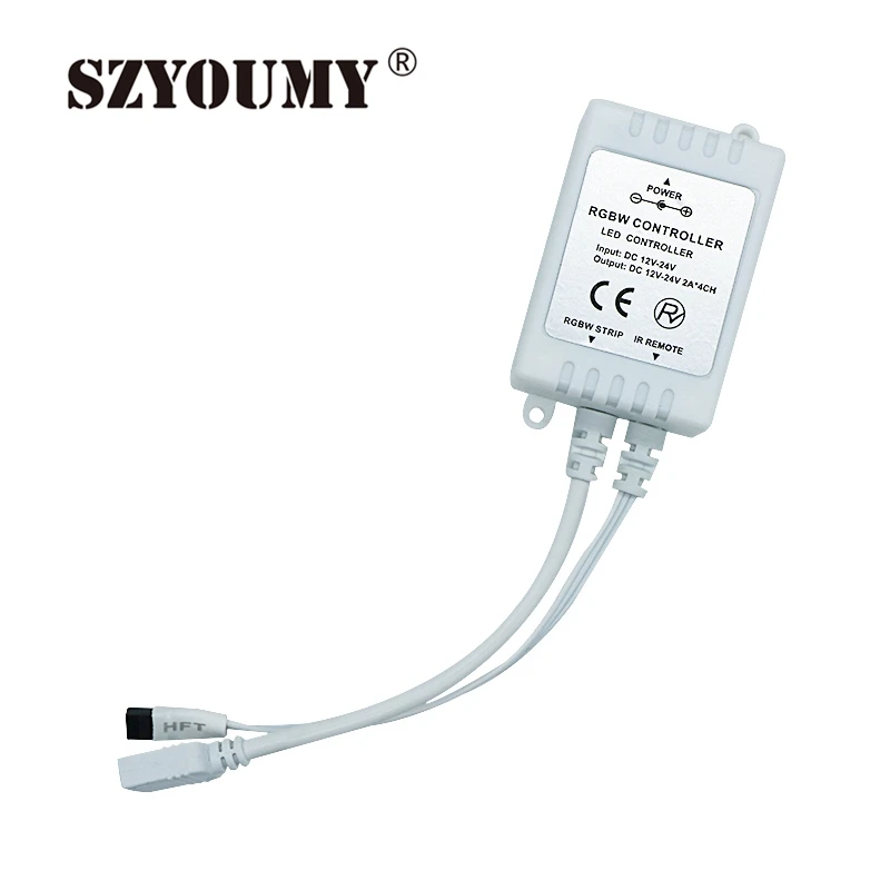 SZYOUMY 5050 wifi Светодиодная лента Водонепроницаемая DC 12 V 5 M RGBW RGBWW светодиодные полосы Гибкие с 3A питанием и пультом дистанционного управления