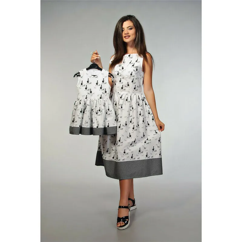 

Mother daughter dresses Sleeveless Floral Mini Dress Mother and daughter clothes Mom and daughter dress Family Matching Clothes