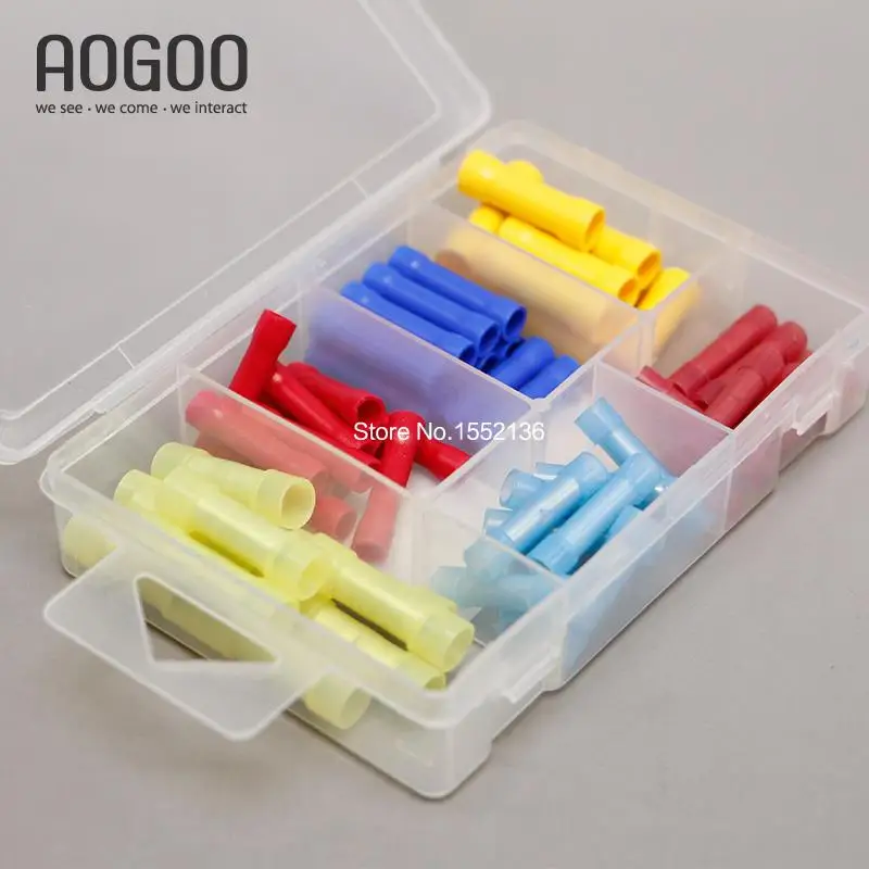 6 Types Insulation Terminal Tubular insulated terminals Kit With Box