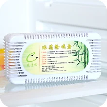 Очиститель воздуха холодильник дезодорант морозильник дезодорант аксессуары для дома бамбуковый уголь активированный уголь Коробка Запах Remover