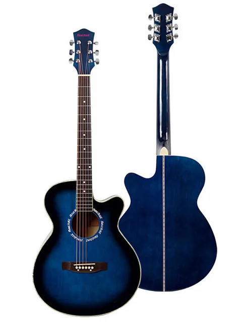 Best price at $147 Cheap 40-23 NEW guitars 40 inch high quality Acoustic Guitar Rosewood Fingerboard guitarra with guitar strings