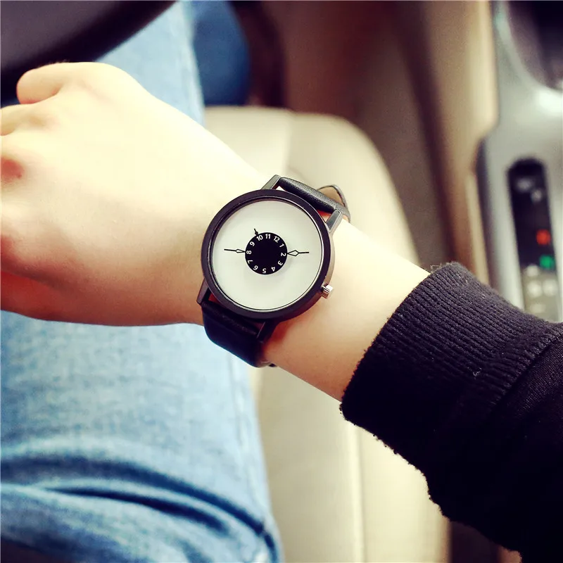 Часы наручные женские и мужские кварцевые с кожаным ремешком|clock brand|watch topwatch top brand