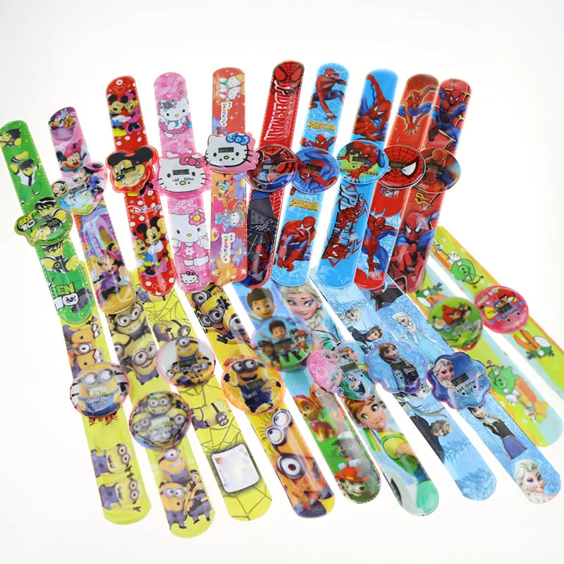

Kids Watches Spiderman Car Elsa Ben 3D Cartoon Child Wrist Watches Mixed Style Watch Children's Clock Digital For Girls Boys