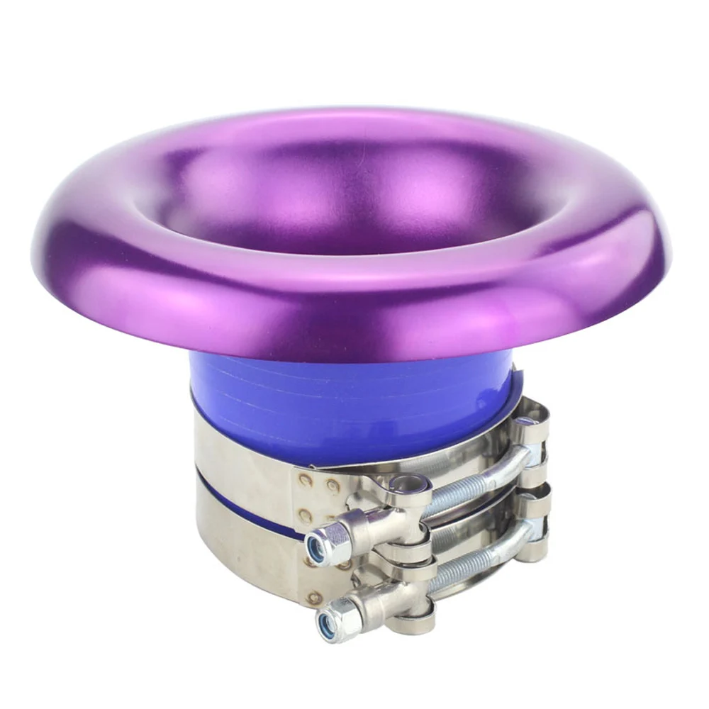 New Universal Aluminum 4inch Turbo Inlet Horn Kit Turbo charger Air