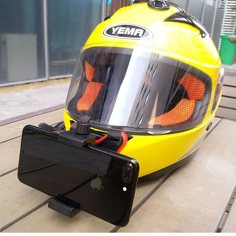 TUYU полное лицо шлем подбородок держатель для GoPro 7 SJCAM Xiao mi Yi 4K мотоциклетный шлем подбородок подставка для eken HERO 6 5 аксессуар