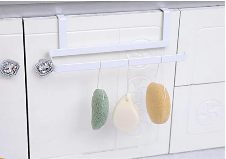 BAISPO железный держатель кухонных салфеток, подвесной держатель рулона туалетной бумаги для ванной комнаты, вешалка для полотенец, держатель для кухонного шкафа