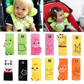 

Baby Car Seat Safety Belt Strap Cover Pad Safety Shoulder Pads Soft Strap Protection Cushion Baby Stroller Accessories