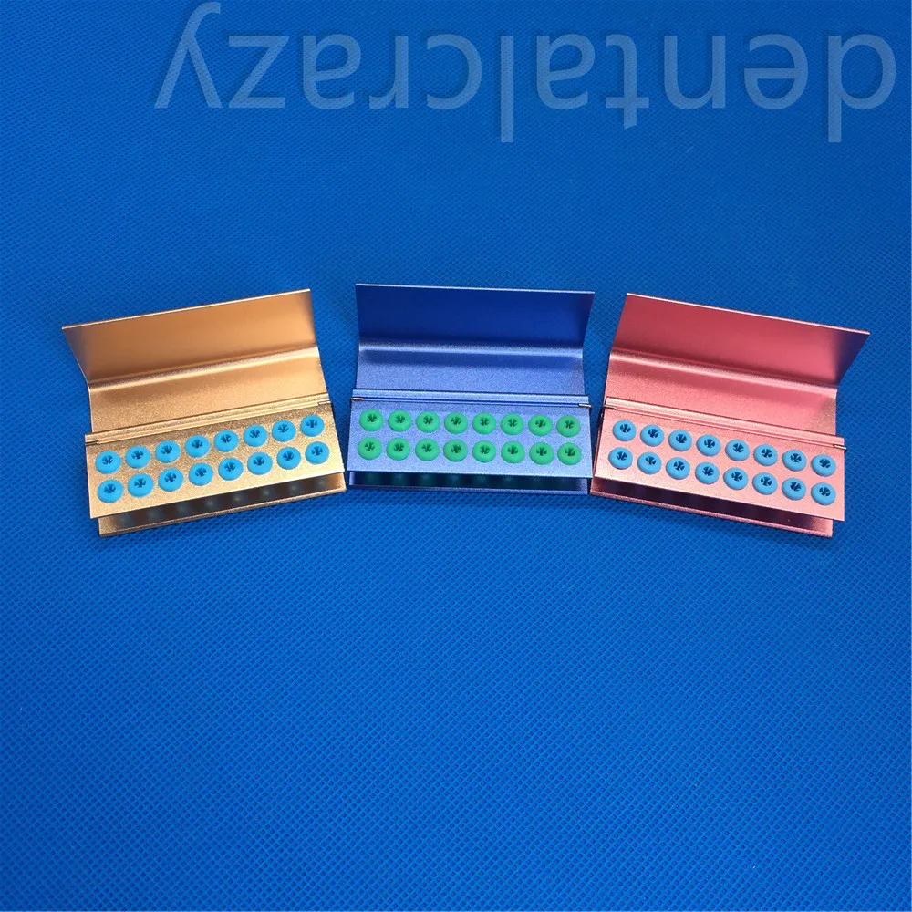 

Best 3Pcs FG RA Bur Tips Disinfection Holder Block Sterilizer 16 Holes