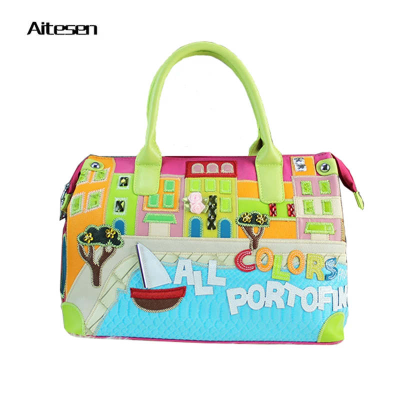 New Famous Brand Women Shoulder Bag Messenger Bag Italy Braccialini