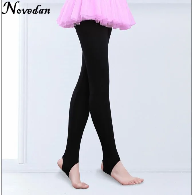 child-kids-girls-stirrup-ballet-dance-tights-socks-gymnastics-practice-pantyhose-fitness-pants-dance-clothes-legging