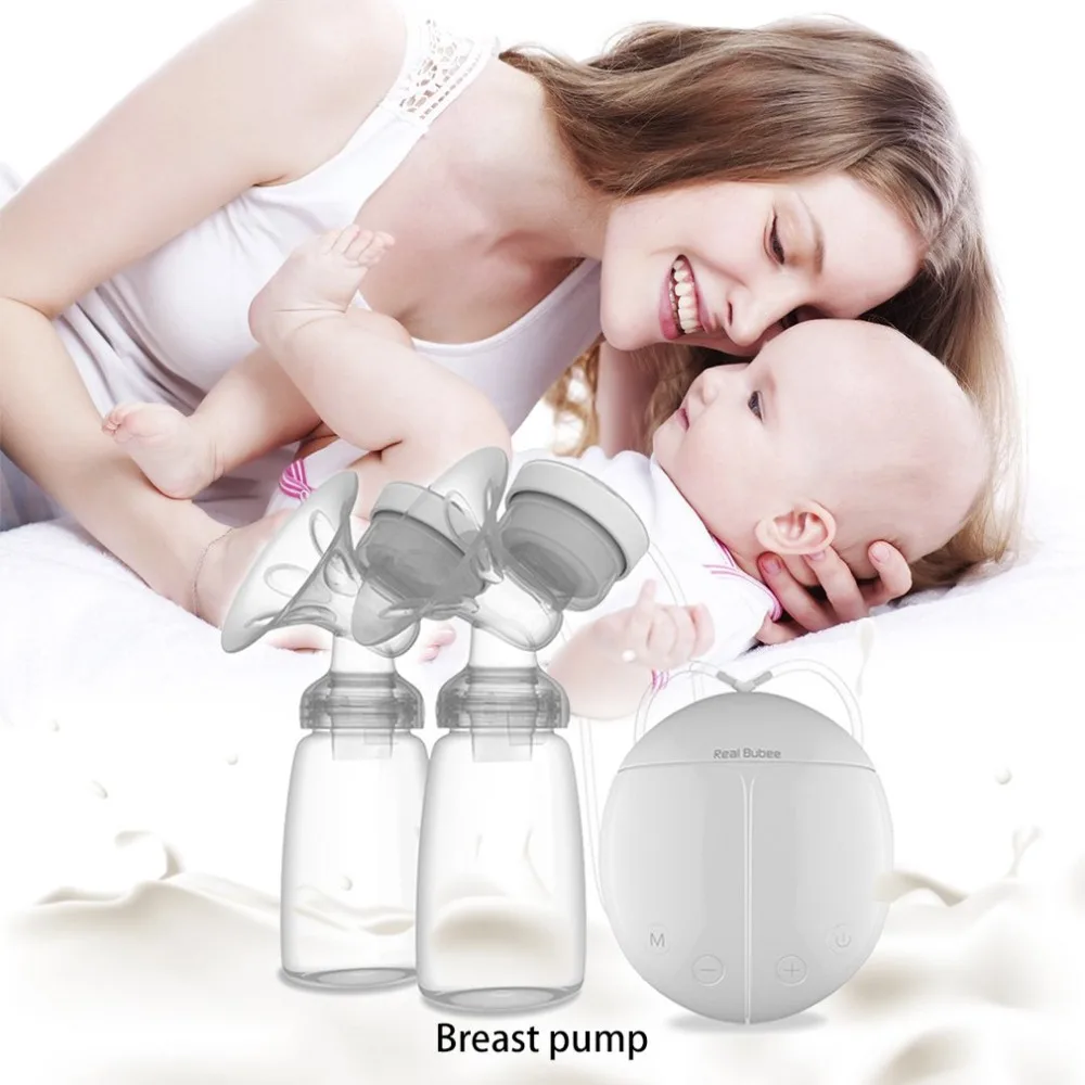 Automatic Free Electric Double Breast Pumps Manual Breast Pump Nipple Suction Breast Baby Feeding Pump Powerful Milk Sucker 