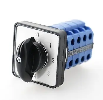 

AC 660V 20A 16 terminal 5-Position Mounting Rotary Select Cam Changeover Switch