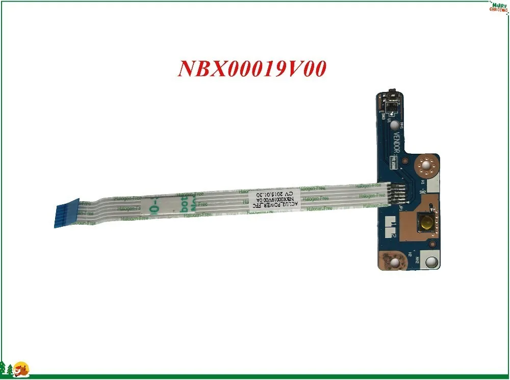 Плата кнопки питания для ноутбука с кабелем NBX00019V00 Lenovo G50-30 G50-45 G50-70 NS_A364 Power ffc 100%