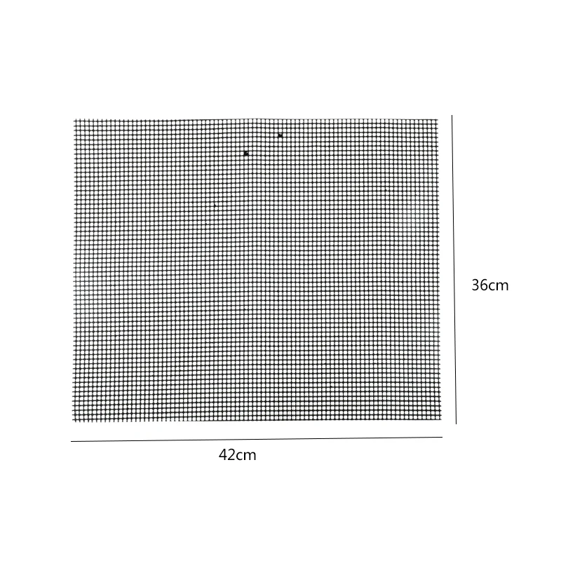 1 шт. антипригарный тефлоновый сетчатый лист, коврик для барбекю, коврик для приготовления пищи, жаростойкие листы для приготовления барбекю, многоразовые кухонные инструменты