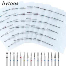 Hytoos brocas de diamante para unhas 6 peças, 1/4