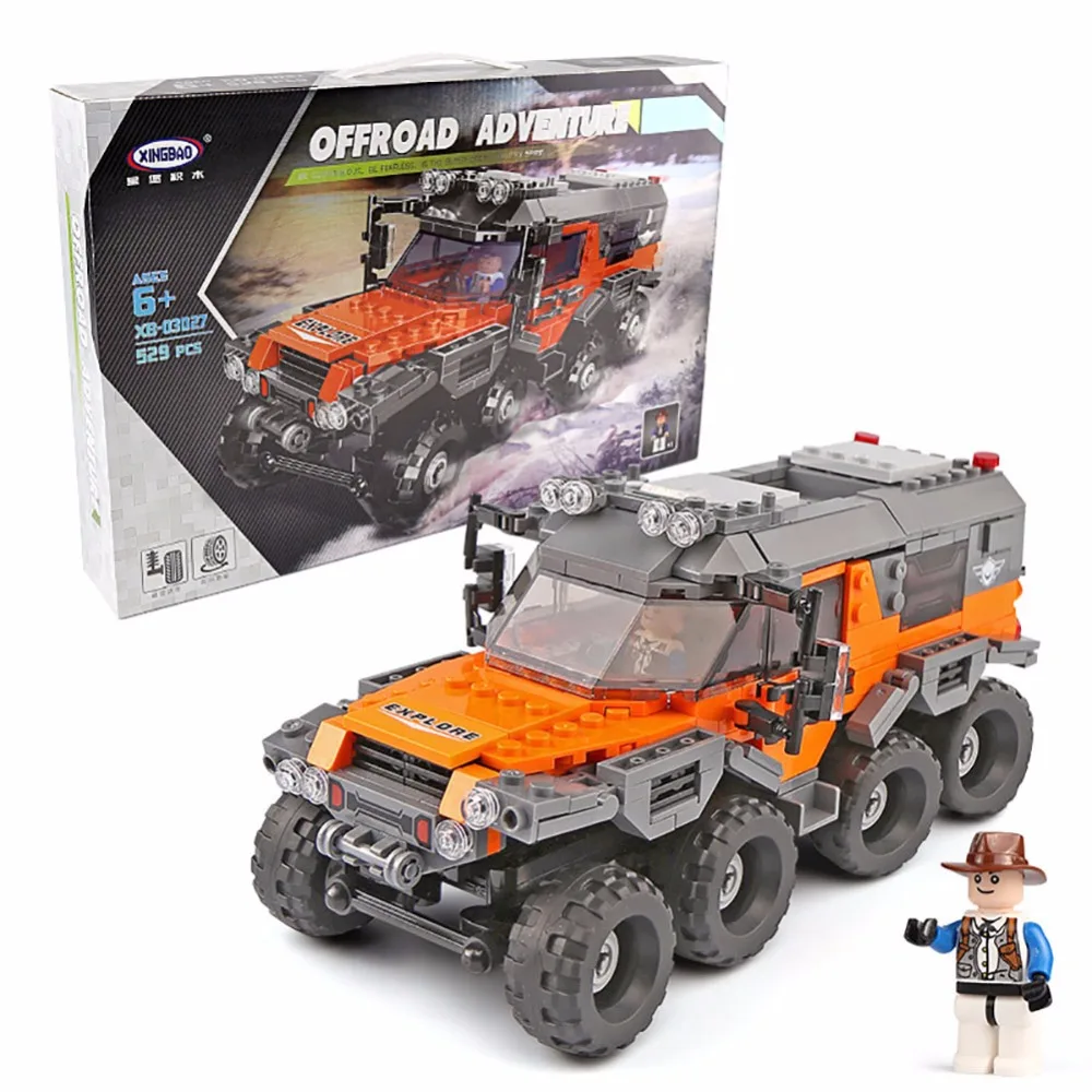 

XINGBAO 03027 Technic Car Series The All Terrain Vehicle Set Building Blocks Bricks playmobil Toy for children birthday gift