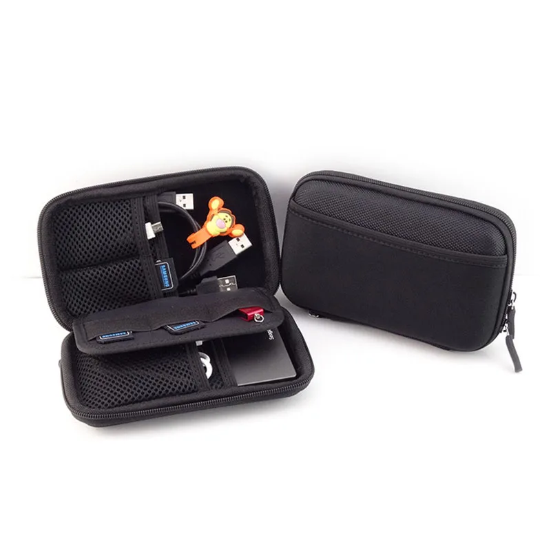 

Portable USB Drive Card Kit 2.5 SSD Enclosure Hard Drive Sports Bag Bags Case Hard Disk Protection Bag XXM