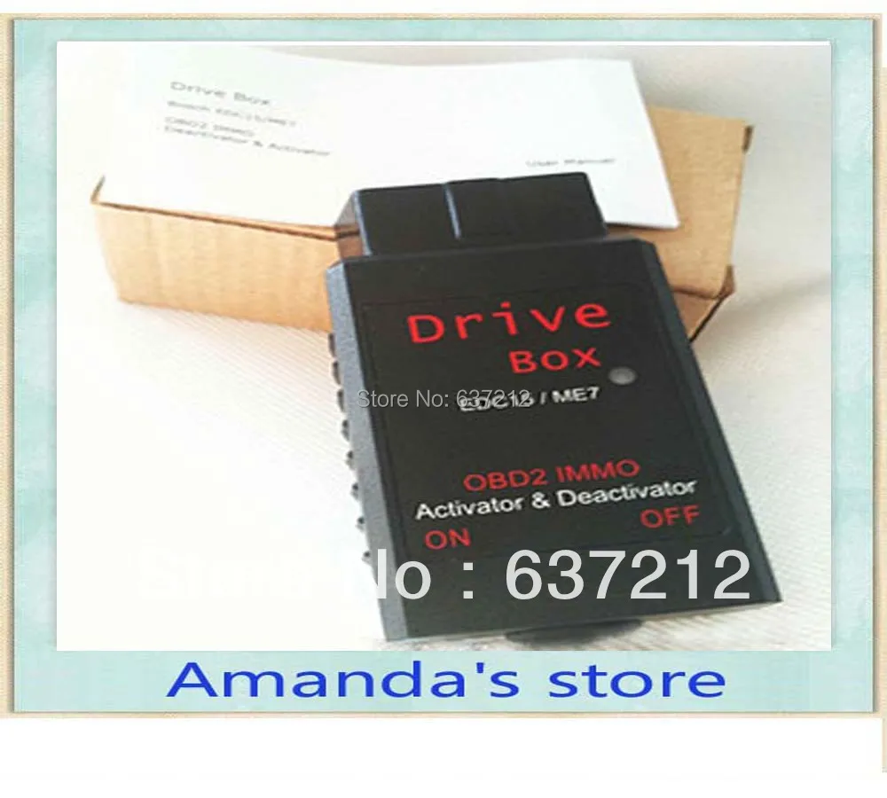 

Fast Shippment For VAG Drive Box EDC15/ME7 OBD2 IMMO Deactivator Activator
