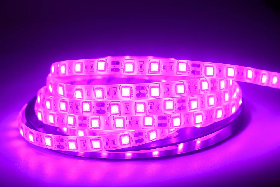 5 м/лот DC 12 В Гибкая светодиодная Диодная лента 5050 SMD 60 светодиодов/м 300 светодиодов