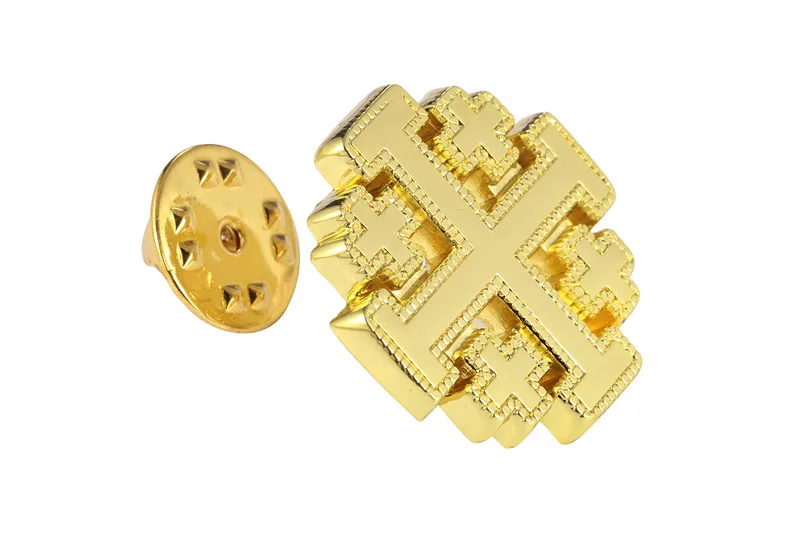 

Jerusalem Cross Lapel Pin
