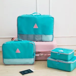 

4pcs Bags in bag travel essential clothing underwear travel storage bag free shipping