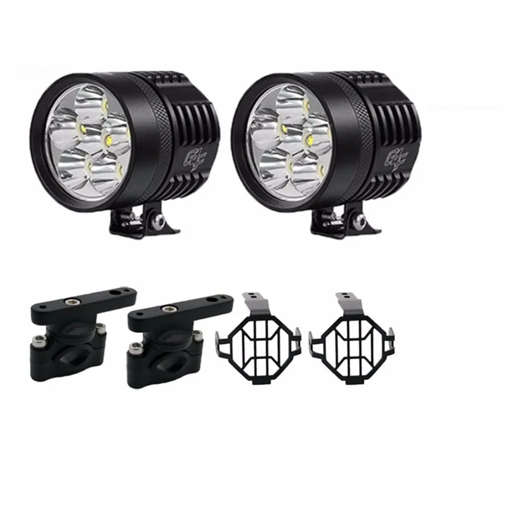  Auxiliary Fog Lights LED Assembly Combo Motocycle For BMW R1200GS ADV F800GS R1100GS Motorbike Safe - 32986040313