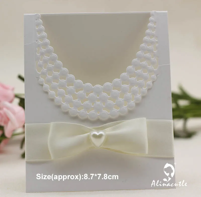 

METAL CUTTING DIES cut die alinacraft pearl necklace Scrapbook paper craft album card punch knife art cutter die