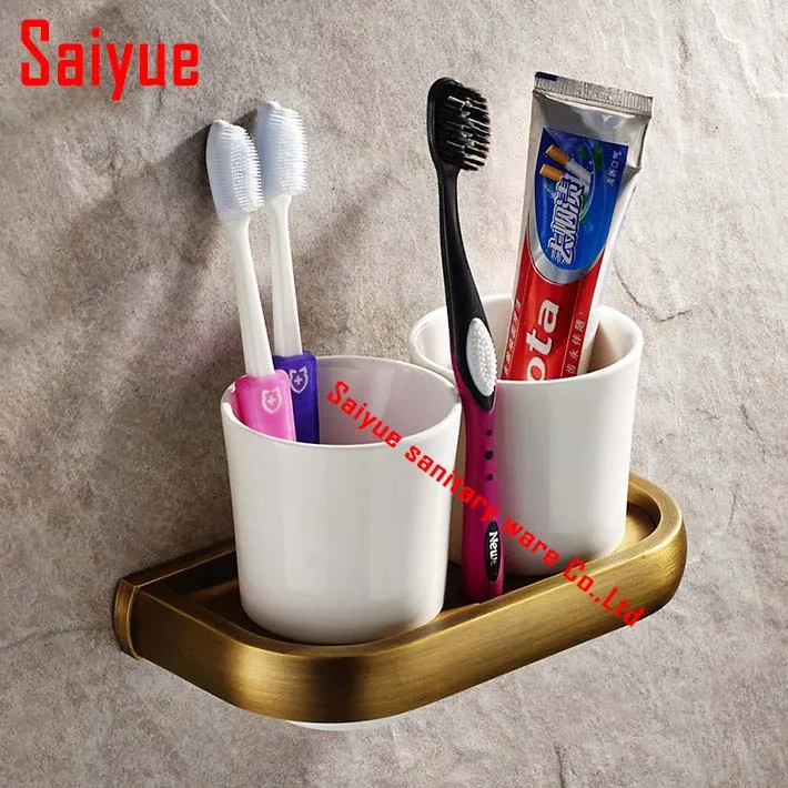 Modern Design Toothbrush Holder Bathroom Accessories OrganizerCup