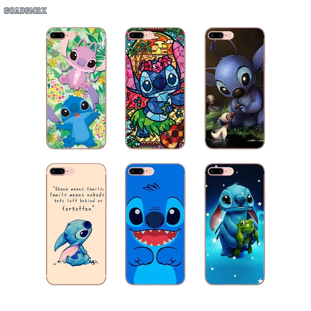Для Samsung Galaxy A10 A30 A40 A50 A60 A70 A6 A8 A9 plus 2018 A6S A9S Lite силиконовые чехлы для LELO and Stitch