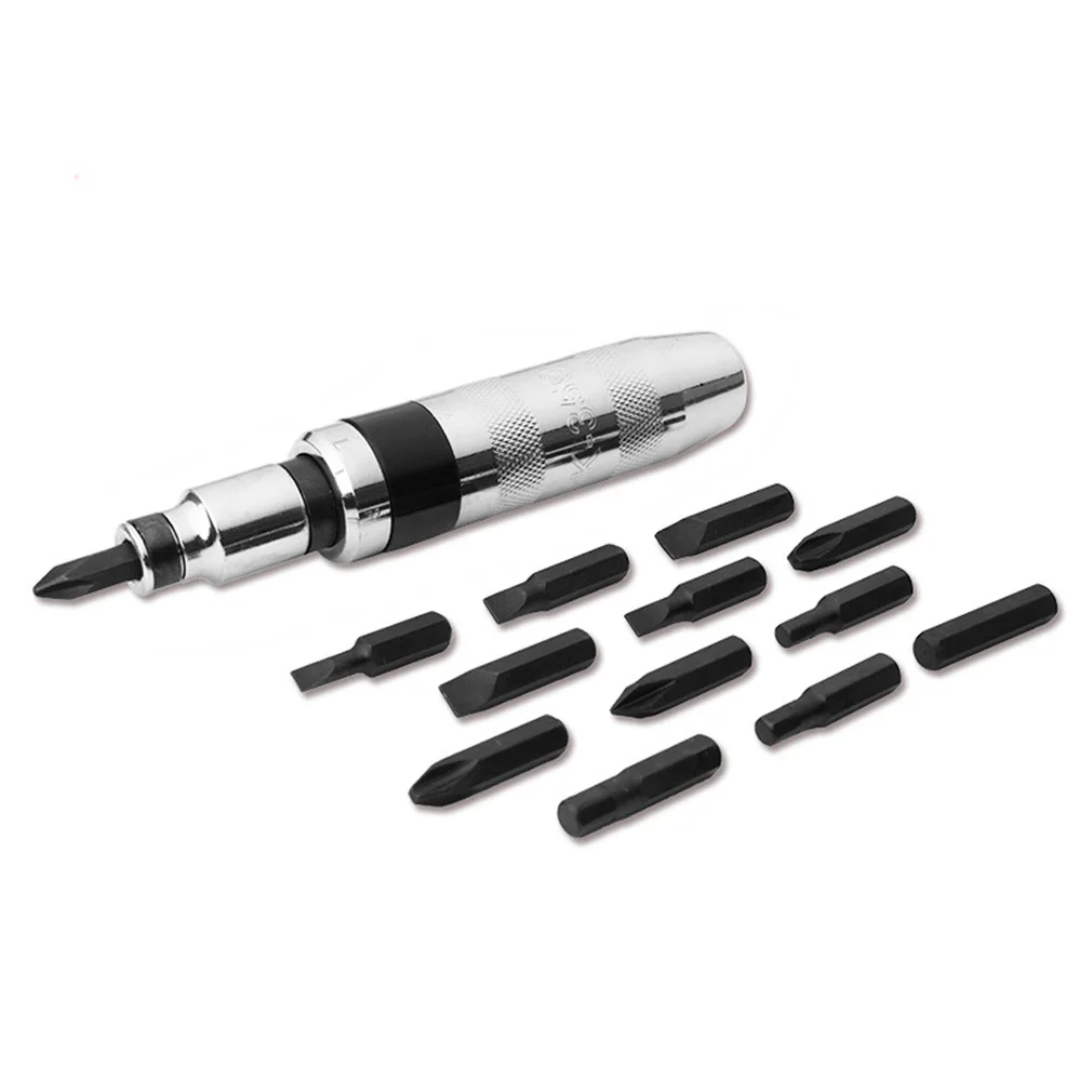 

13pcs Professional Impact Driver Screwdrivers Bits Set & Case Tools NEW LO88