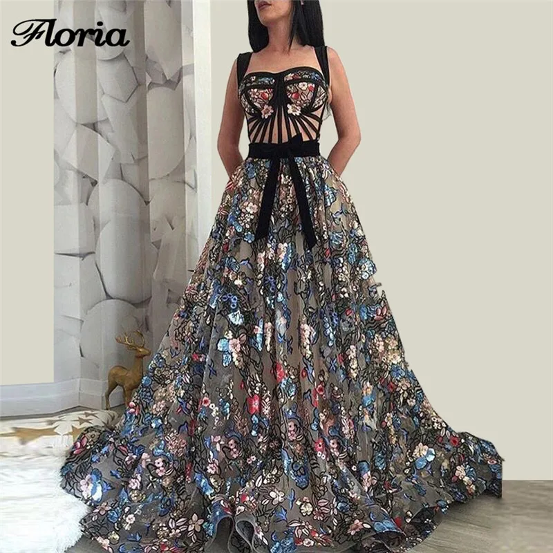 Новые поступления 2018 г. пикантные Длинные вечерние платья Robe de soiree Aibye Мусульманской Турецкой в африканском стиле Вечерние пышные платья