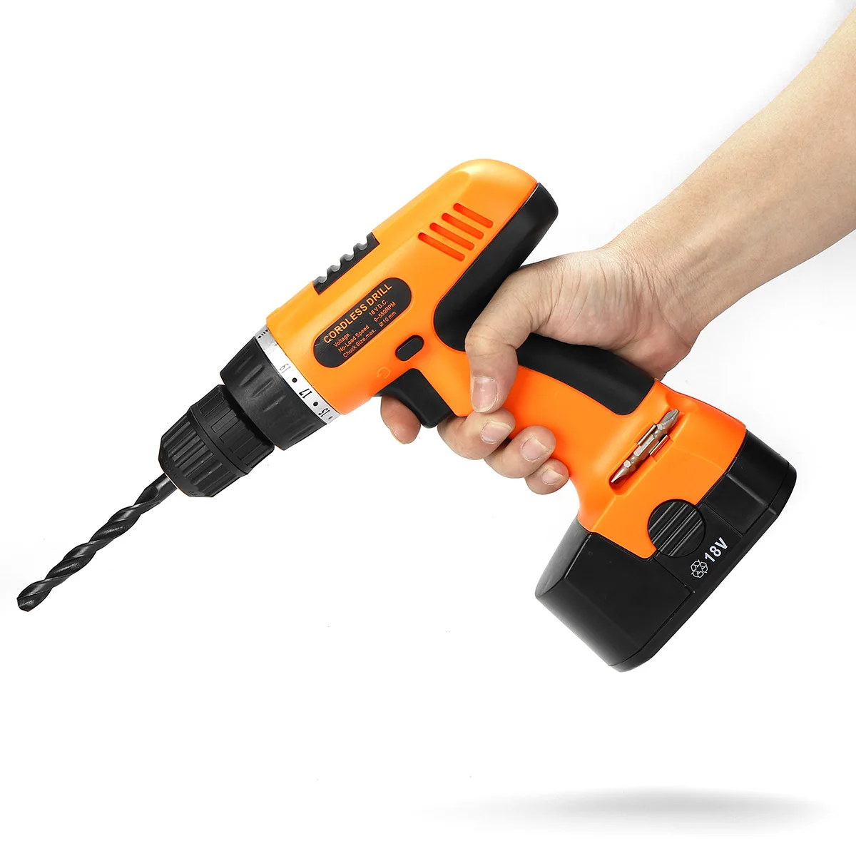 

92Pcs Cordless Drill Accessory Set For DIY Repairs Carpentry Wood Metal 19-speed Double Tip Screwdriver 18V Rechargeable Powered