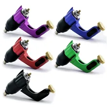 Новое прибытие Ласточка роторная татуировка машина пистолет для машинки для татуировок роторная татуировка машина бесплатно 1 шт rca-кабель с зажимом Прямая