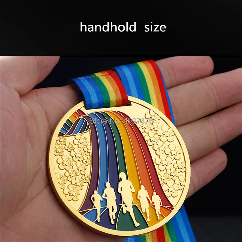 the running race medal