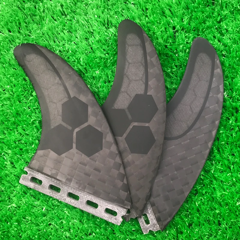 

Drak Grey Surfboard Future Thruster Fins Semi Carbon Surf Fins For Surfing