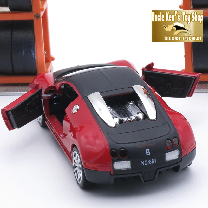 1/32 Bugatti Veryon литье под давлением модель автомобиля в качестве сплава Детские