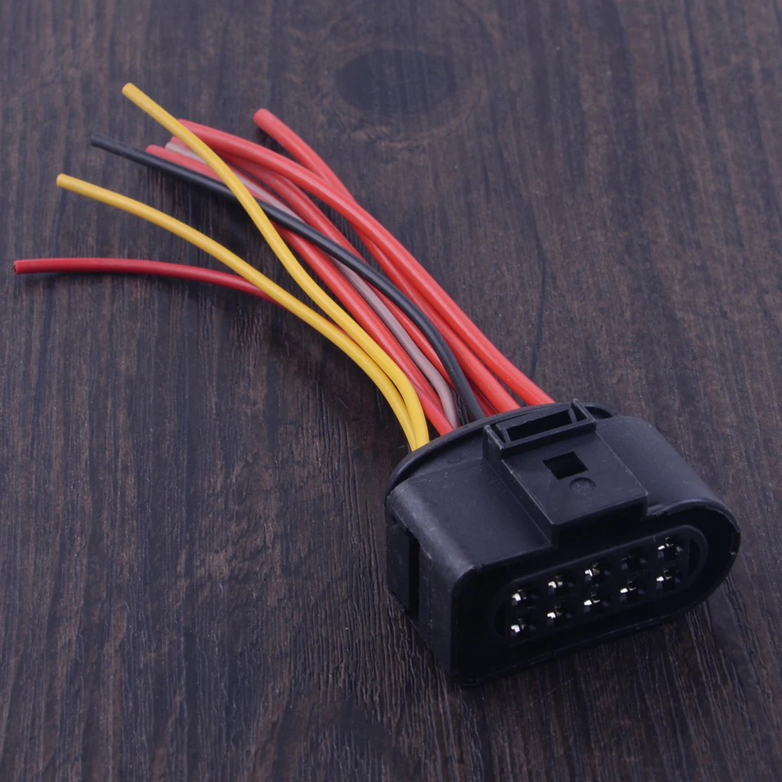 CITALL New 10 pin 10 Wire Headlight Wiring Pigtail Adapter Connector