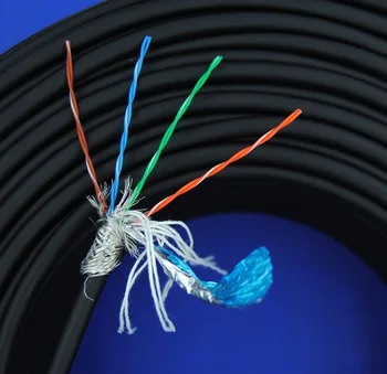 

Pack 100m RJ45 High Flexible Cable Wear Resisting RJ45 Cat6 Cord for GigE CCD data-High Flex Tray Cable