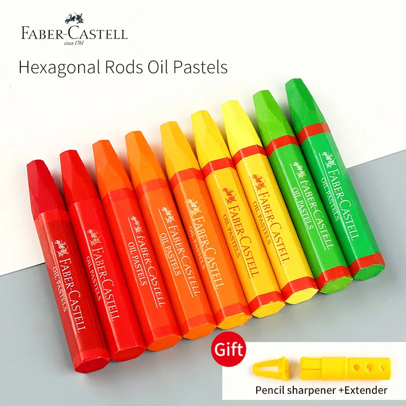 Faber Castell Artist 36/48Colors Oil Pastels Set Hexagonal Shape Washable Oil Pastel Crayon
