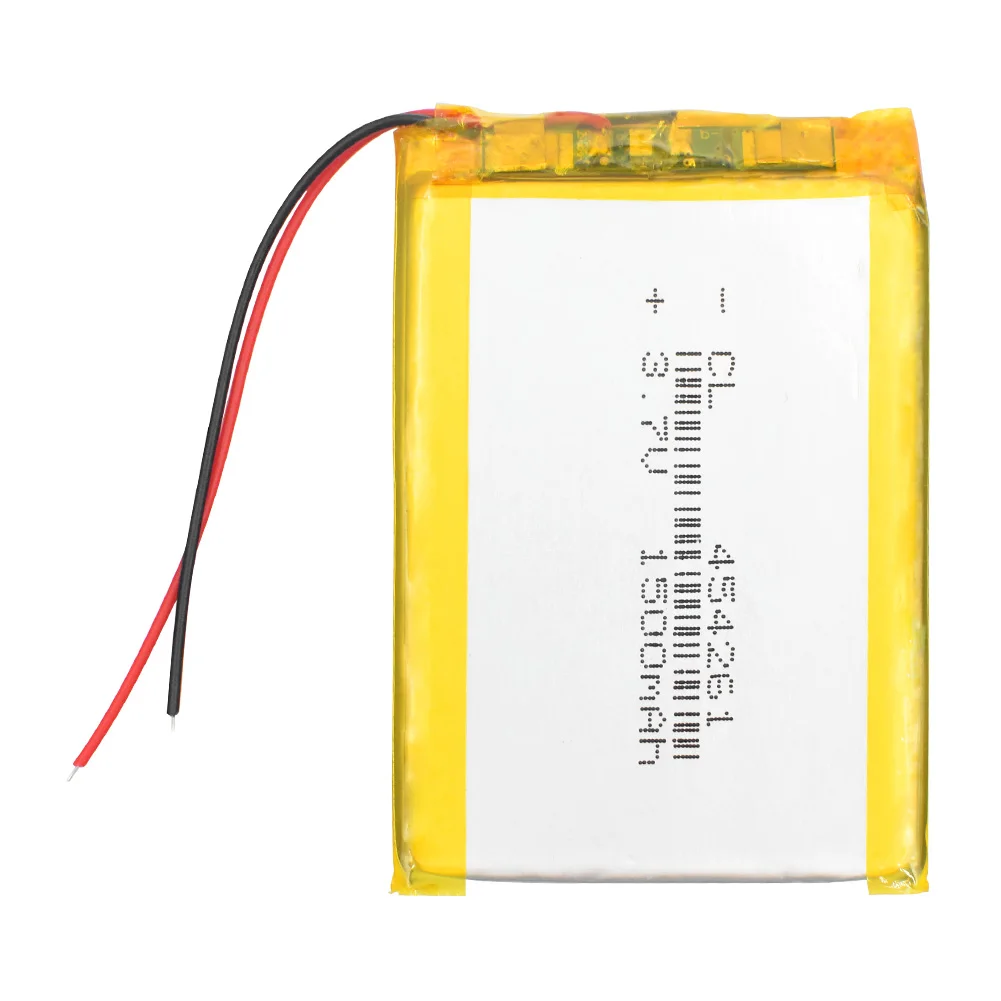

YCDC 1/2/4Pcs 3.7V Lithium Polymer Battery 454261 MP3 MP4 MP5 GPS Bluetooth Small Stereo 1500 mAh Rechargeable Batteries