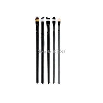

5pcs Professional Eye brushes set eyeshadow Foundation Mascara Blending Pencil brush Makeup tool Cosmetic Black