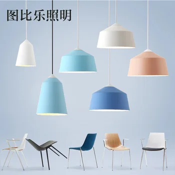 

Nordic Pendant Lights Wood Aluminum Lampshade Industrial Lighting Loft Lamparas Colorful Pendant Lamp E27 Base Light Fixtures