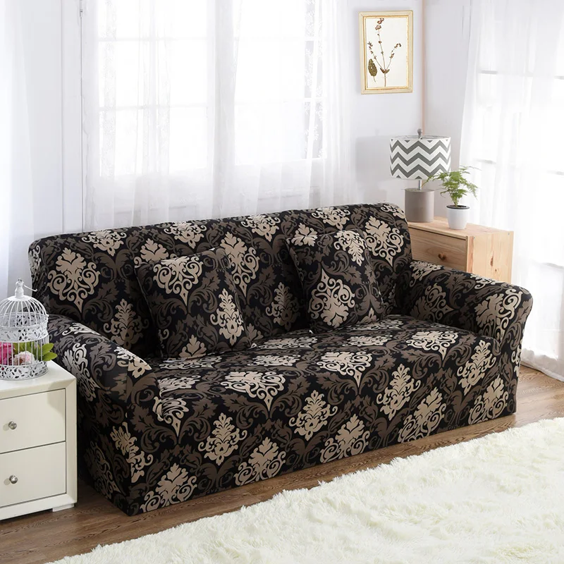 Coqueena™ роскошный чехол на диван универсальный натяжной 100% полиэстер|stretch covers for