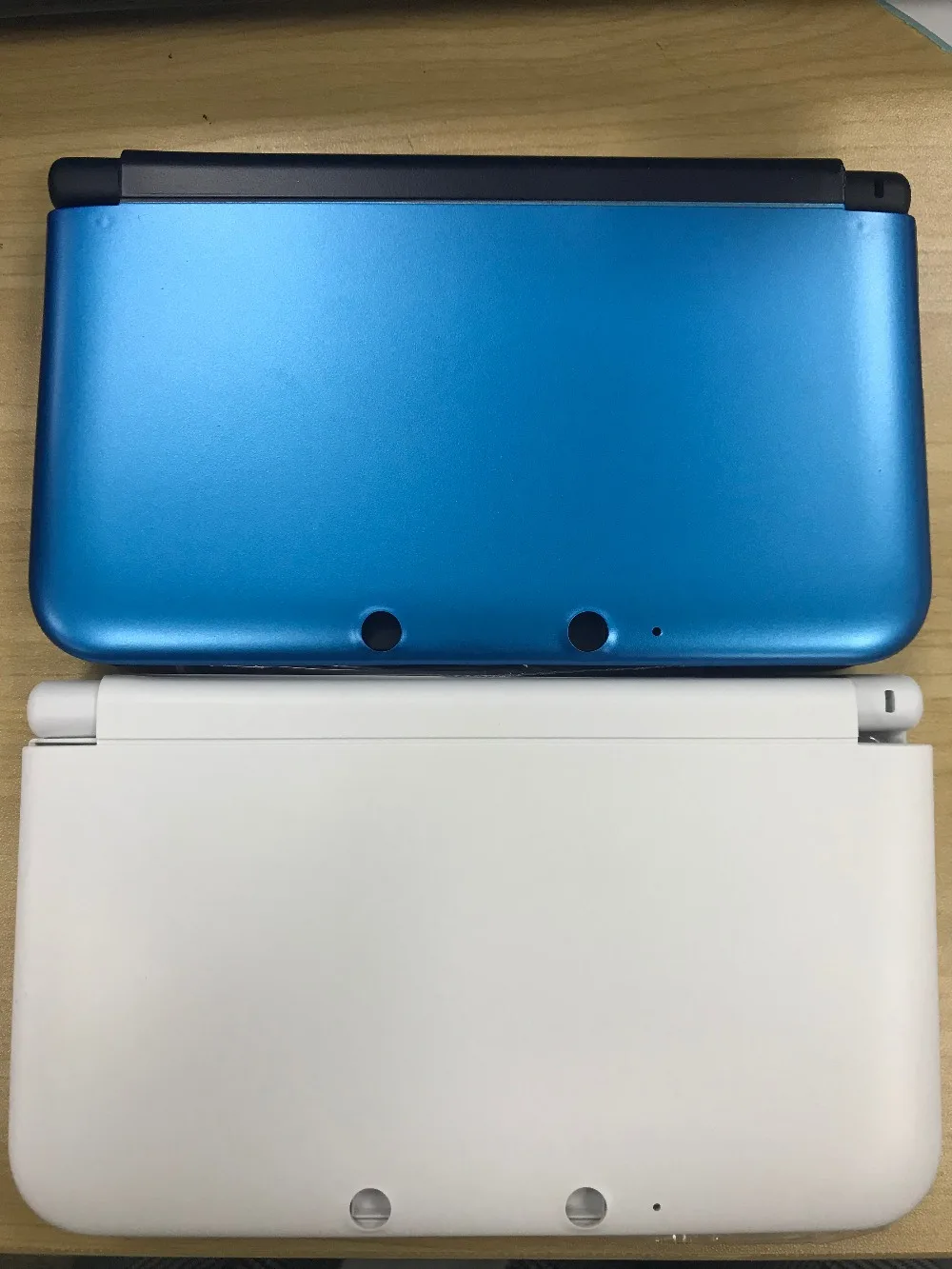 

Blue/White Full Set Case Housing Shell for Nintend 3DS LL 3DS XL with glass