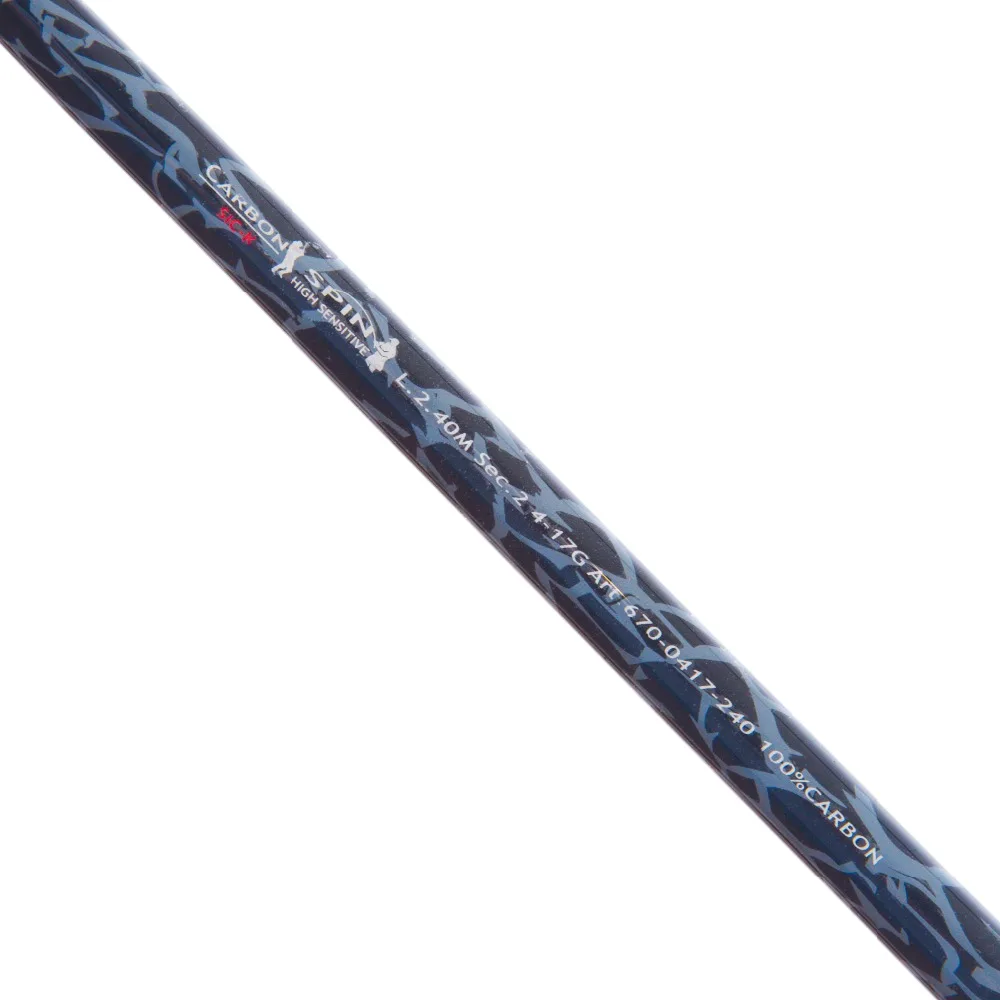 670 0417 BLACK DRAGON CARBON 100% Строй быстрый Тест приманки C.W. 4 17 гр Длина: 2 1 м / 65 Спиннинг